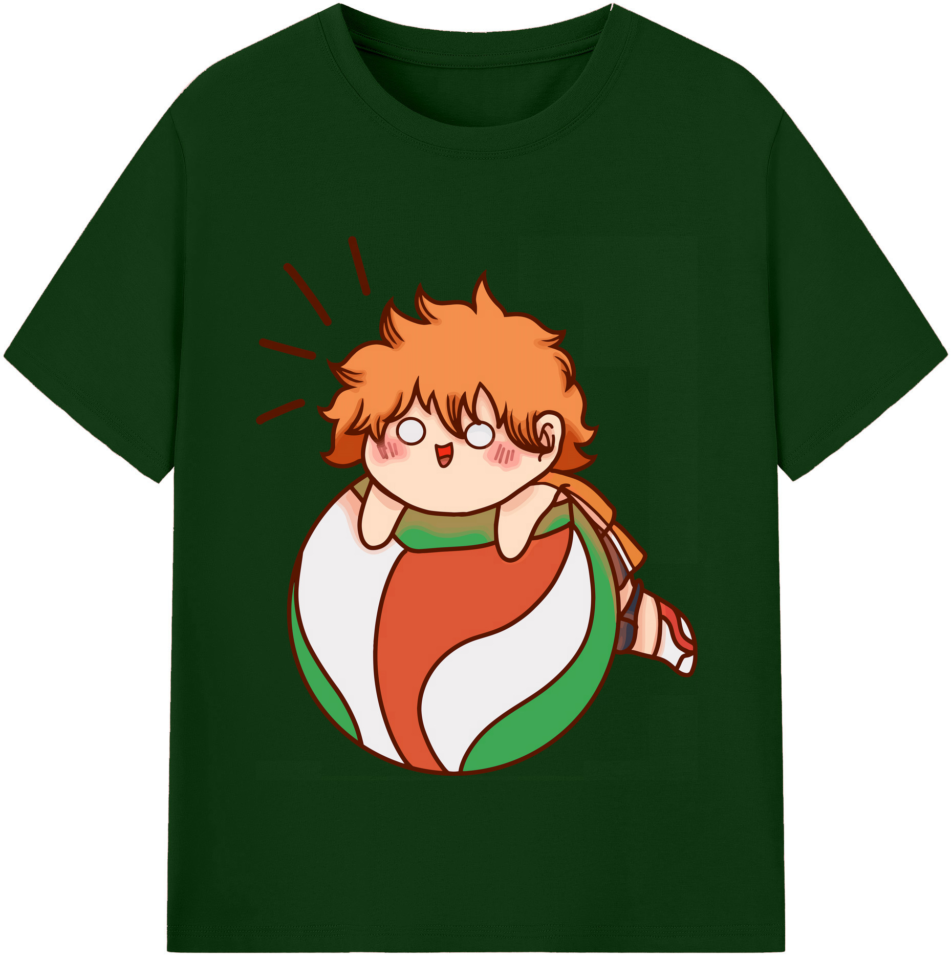 （画像用） ハイキュー!! Haikyu!! 綿100％半袖Tシャツ（フロントプリント）